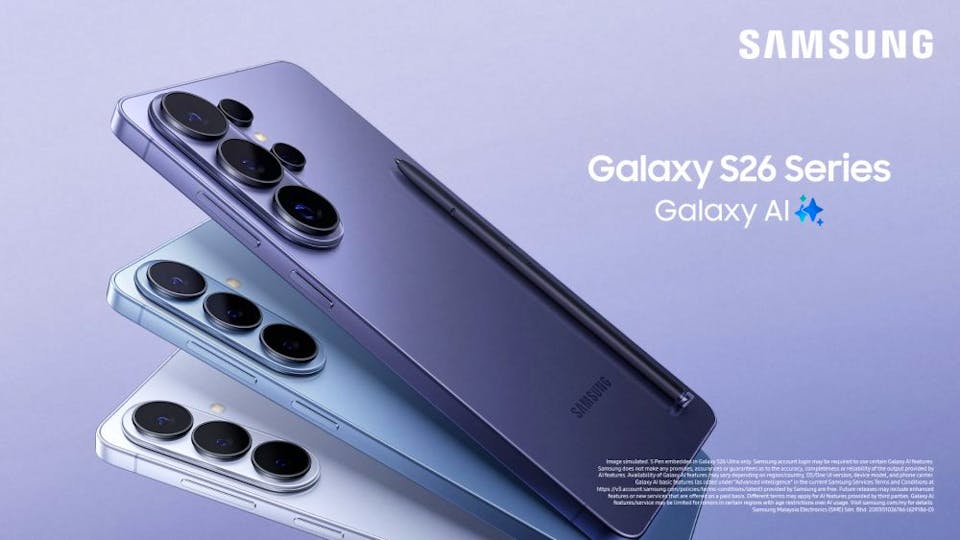 Samsung Galaxy S26 Series AI, with the 3 new phones.