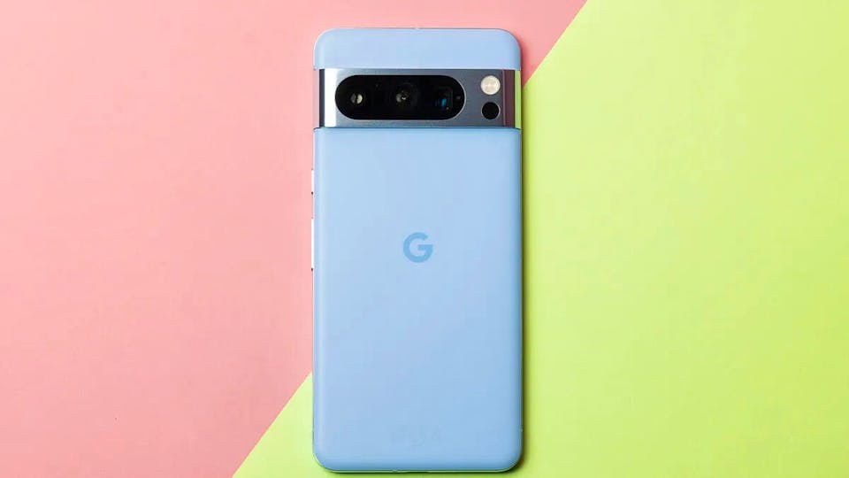 The back of the Google Pixel 8a.