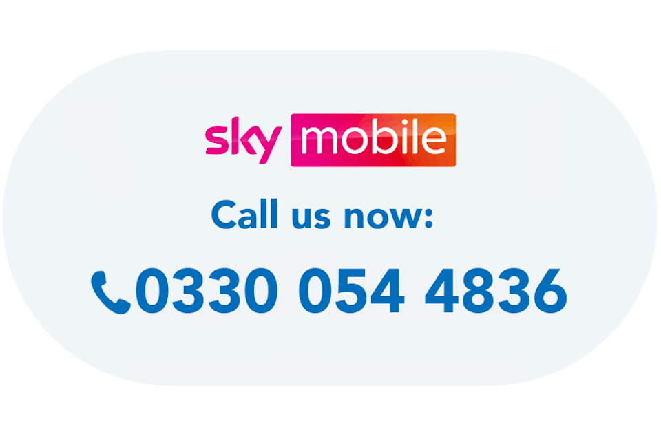 sky mobile deals contact number: 0330 054 4836